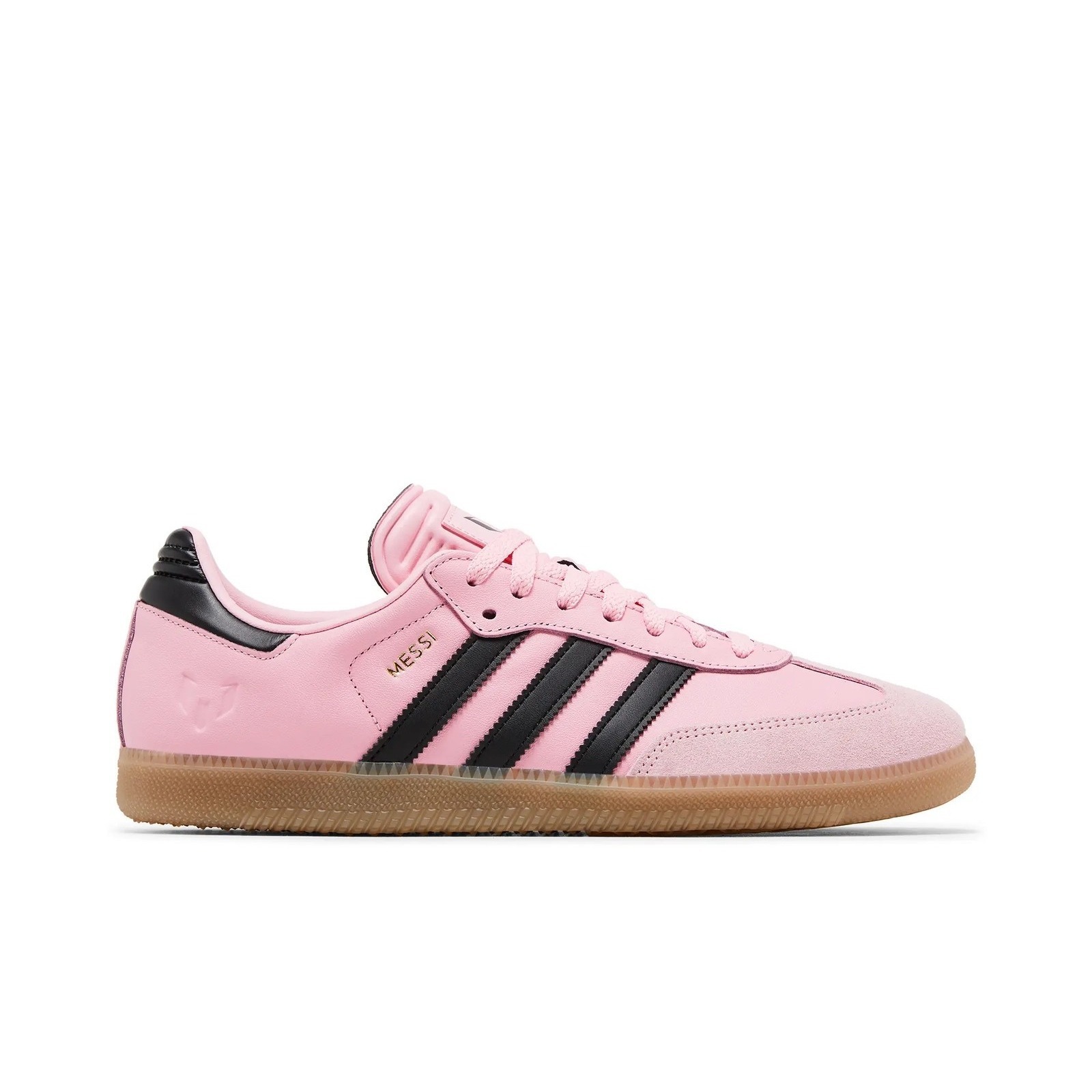 Adidas Lionel Messi X Samba Light Pink Black Jp7844 Men's Size 9 New
